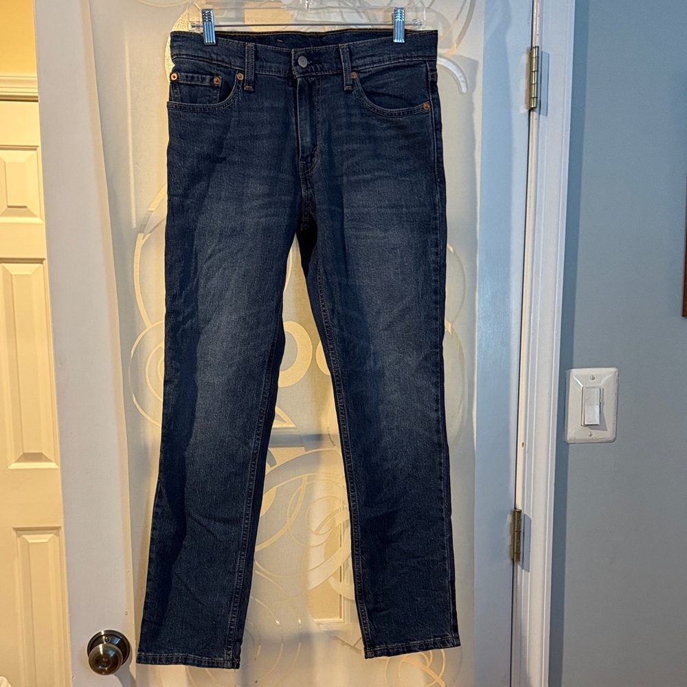 Levi's Dark Blue Men's Straight Jeans - 30x30